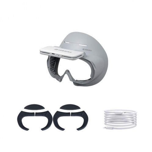 Pour les lunettes PICO 4 Hibloks VR, coussin de protection du visage avec ventilateur, spécification : 2 pièces de soie glacée SH9804995-010